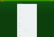 CasinoClassic Registration Form Desktop Device View 