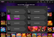 JackpotCity Promotions Desktop Device View